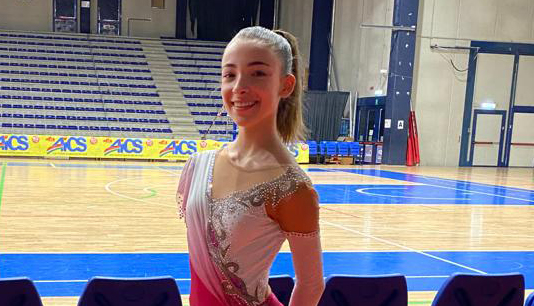 Martina Michelone, prodigio dello Skating Vercelli