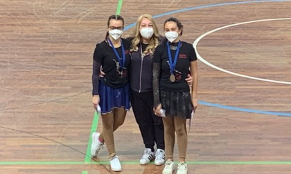 Skating Vercelli: oro e argento per Alessia Chiodo e Giulia Cecchettin