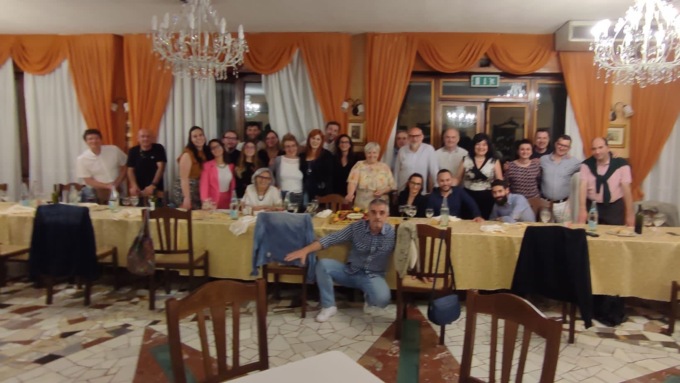 Cena di fine anno in Valcerrina per i docenti del Calamandrei