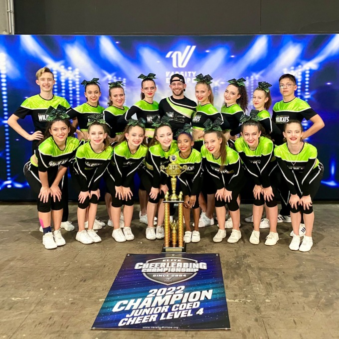 Gym&Cheer di Gattinara campioni d’Europa