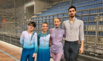 Coppie dello Skating Vercelli vincenti ai Campionati Regionali Fisr