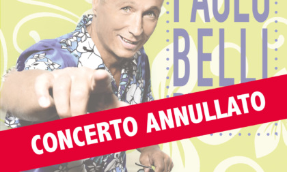 Alpàa: concerto di Paolo Belli annullato per Covid