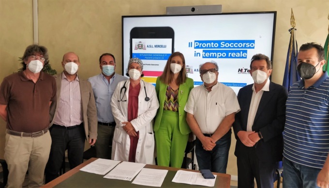 Il Pronto Soccorso di Vercelli in tempo reale