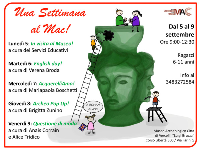 “Una settimana al Mac!”, per ragazzi da 6 a 11 anni