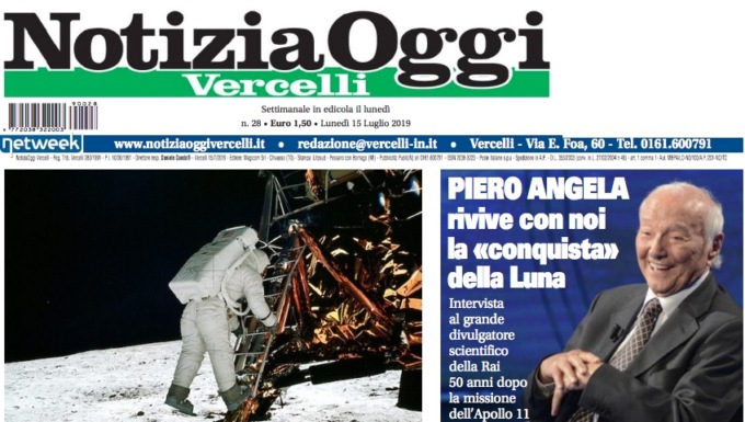 Piero Angela: l’intervista per i cinquant’anni dello sbarco lunare