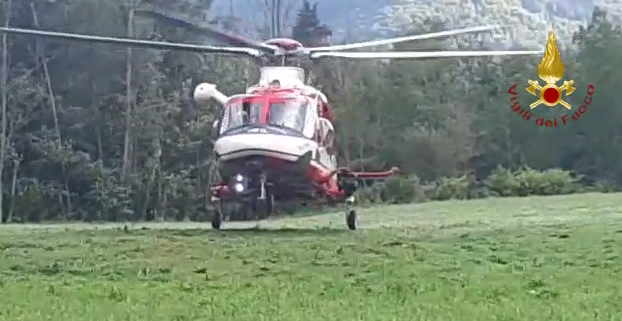 Escursionista tratto in salvo dai Vigili del Fuoco