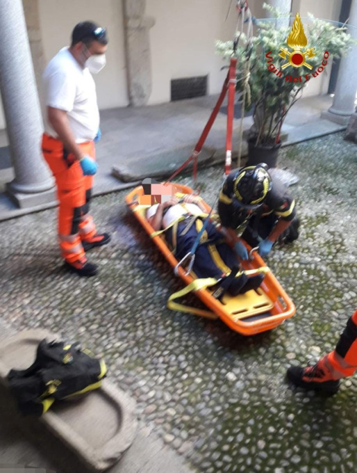 Incidente domestico a Varallo: anziano soccorso dai Vigili del Fuoco