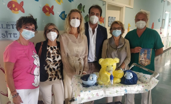 Donazione del Rotary Club Vercelli alla Pediatria dell’ospedale