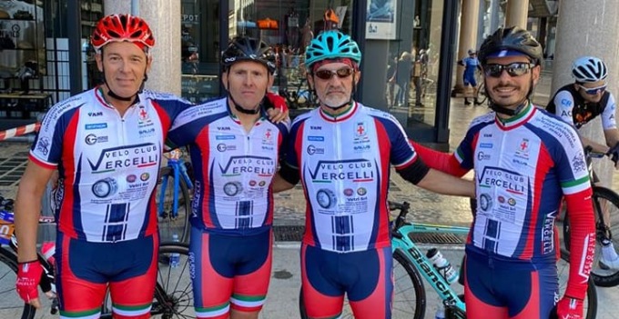 Velo Club Vercelli: un quartetto alla Tre Valli Varesine