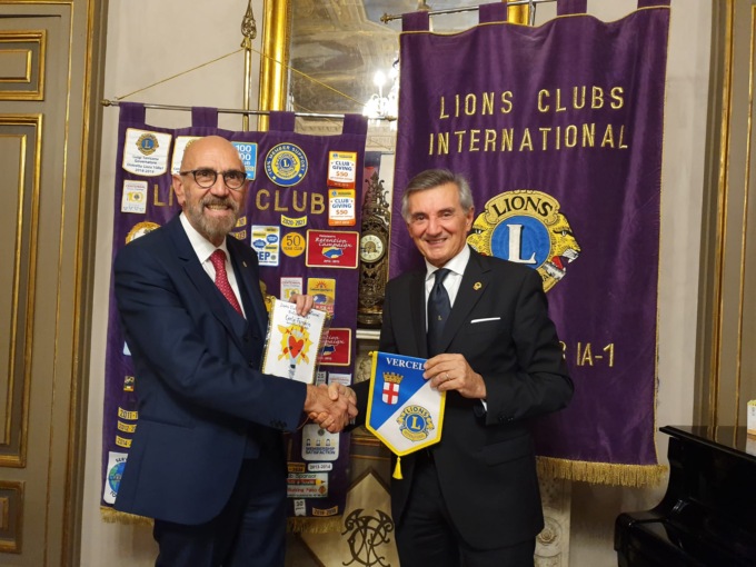 Un’annata all’insegna della solidarietà per il Lions Club Vercelli
