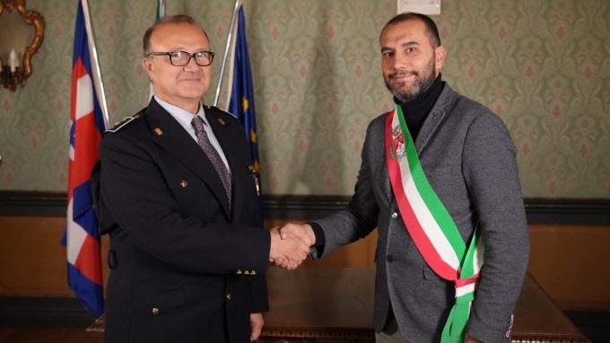 Trino accoglie il nuovo comandante della Municipale