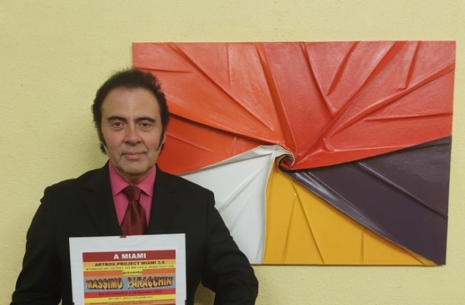 Paracchini espone un’opera in una mostra a Miami