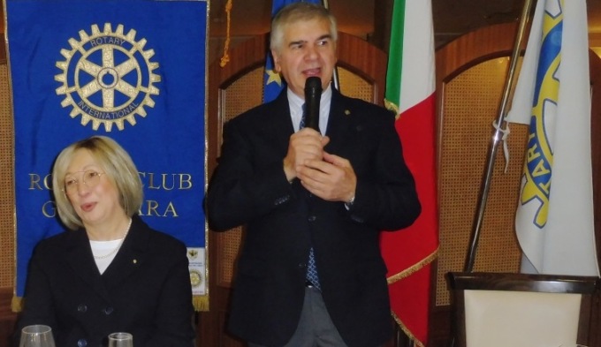 Nicoletta Pagani, manager della tv pubblica, ospite del Rotary Club di Gattinara