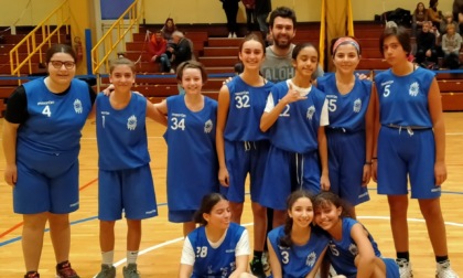 Pfv Under 13 vincente sul Novara Basket