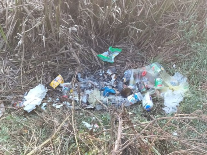 Asigliano: brucia la spazzatura abbandonata per cancellare le prove