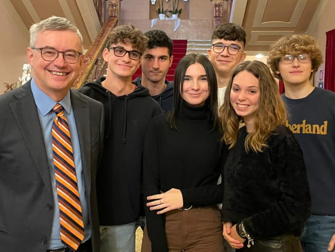 Gli studenti dell’Iti Faccio al convegno della Società Storica