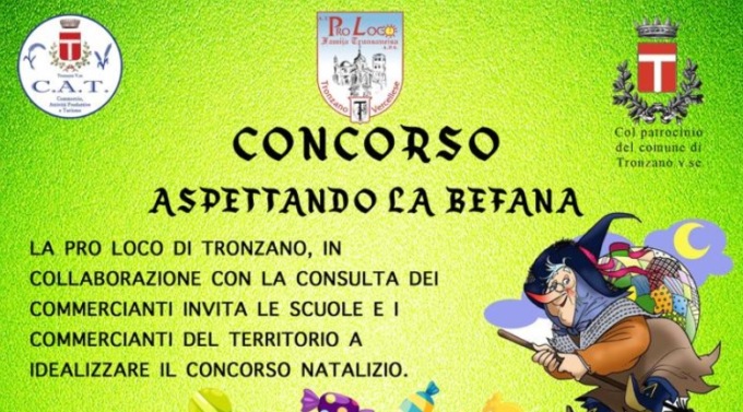 Al via il concorso natalizio “Aspettando la Befana”