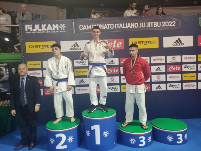 Pietro Ferrero è campione Italiano di Jiujitsu per il secondo anno consecutivo