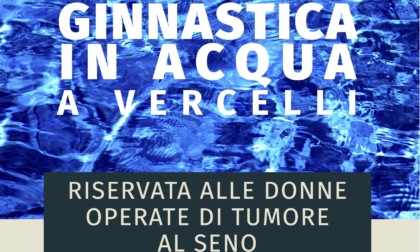 Anche a Vercelli la ginnastica in acqua per le donne operate di tumore al seno