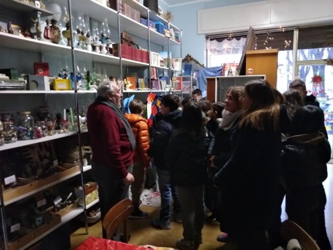 I ragazzi della Pertini al museo “Un tuffo nei ricordi”