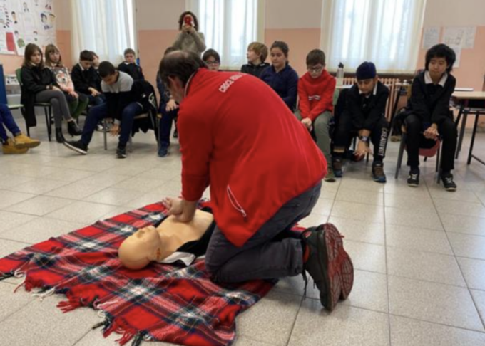 Corso di primo soccorso per i giovani delle scuole di Bianzè