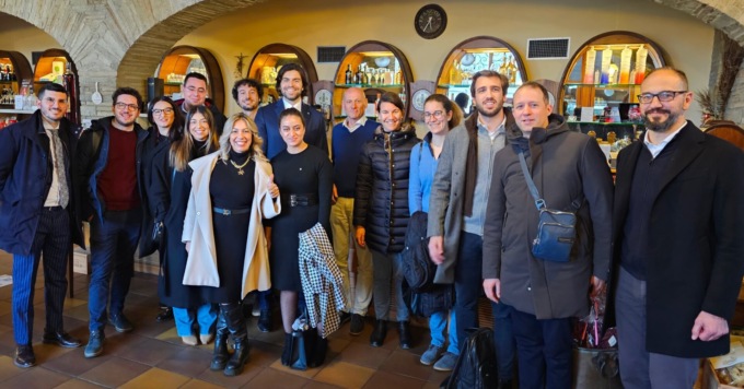 I giovani imprenditori di Cnvv in visita alla F.lli Francoli Spa