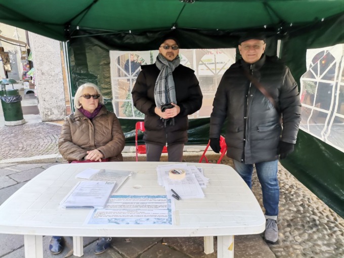 Rimandato a sabato 4 marzo il gazebo sull’acqua pubblica