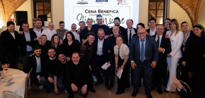 Successo per la cena benefica “Stiamo insieme domani”