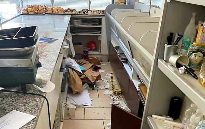 La solidarietà di Olmo per il furto alla panetteria di corso Italia