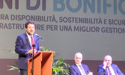Convegno 100 anni di bonifica: Salvini promette azioni concrete anti siccità