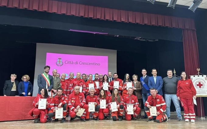 Crescentino ringrazia i volontari della Croce Rossa