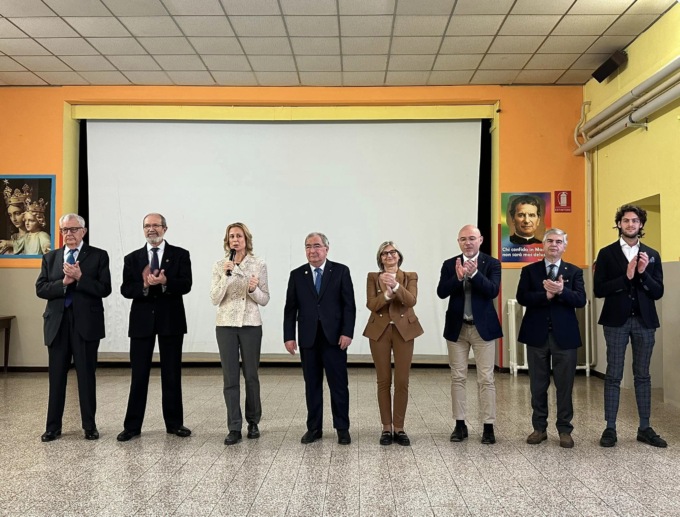 Istituto del Sacro Cuore, attrezzature donate dal Rotary