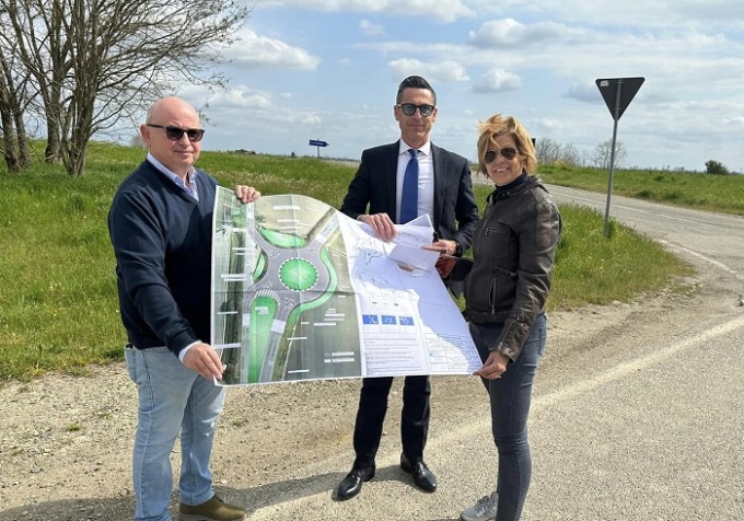 Arrivano le rotonde negli incroci pericolosi a Stroppiana, Desana ed Alice