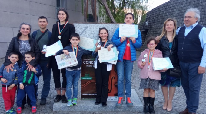 La scuola Vallotti fa incetta di premi ad Omegna