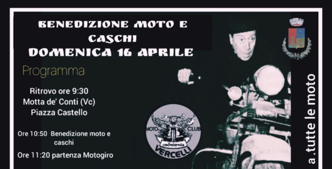 Benedizione dei mezzi e motogiro a Motta de’ Conti