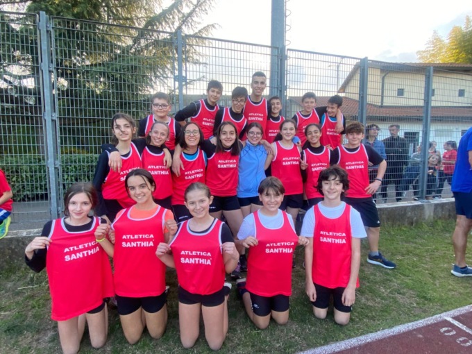 Soddisfazioni per l’Atletica Santhià al meeting di Chivasso