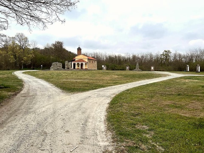 Restyling delle strade del Santuario della Madonna della Cella
