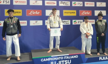 Pietro Ferrero è campione italiano under 18 di Jujitsu Fijlkam