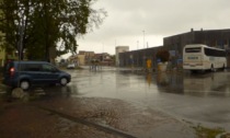 Vercelli: pioggia, tuoni e grandine a mezzogiorno