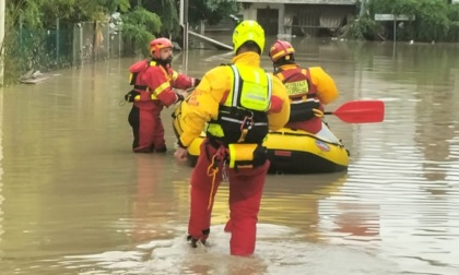 I Vigili del Fuoco di Vercelli nelle zone alluvionate: salvate dieci persone