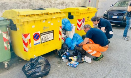 Multato un furbetto dei rifiuti in via Guicciardini