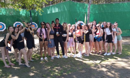 Gli allievi dell'istituto Cavour al “Beach & Volley School” di Bibione