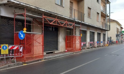Borgo d'Ale: lavori in tempi record per un edificio instabile