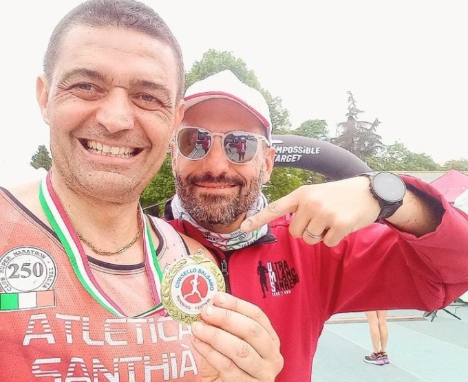 Santhiatese da record nella 24 ore di corsa a Cinisello Balsamo