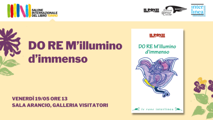 Il Festival di Poesia Civile di Vercelli al Salone del Libro