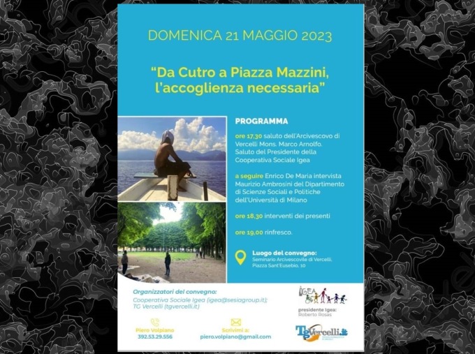 Da Curto a piazza Mazzini: convegno sui migranti a Vercelli