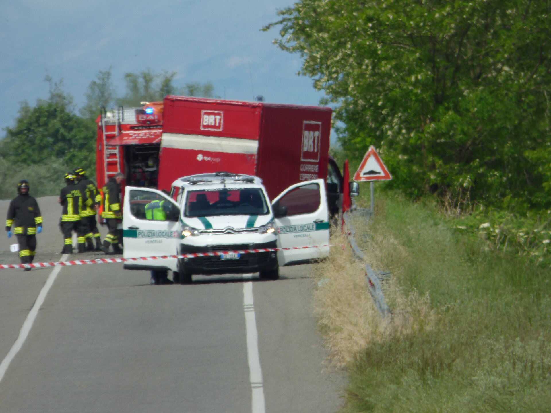 Gravissimo Incidente A Vercelli In Tangenziale Ovest Un Morto Prima