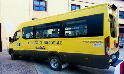 Nuovo scuolabus per i bambini di Borgo d'Ale