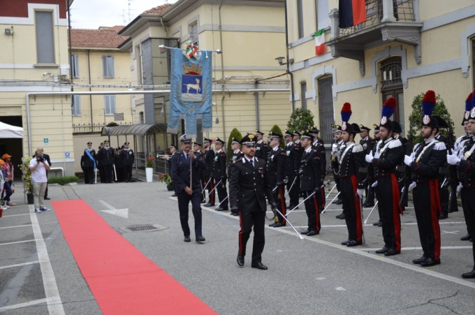 Festa dell’Arma dei carabinieri a Vercelli: consegnati gli elogi