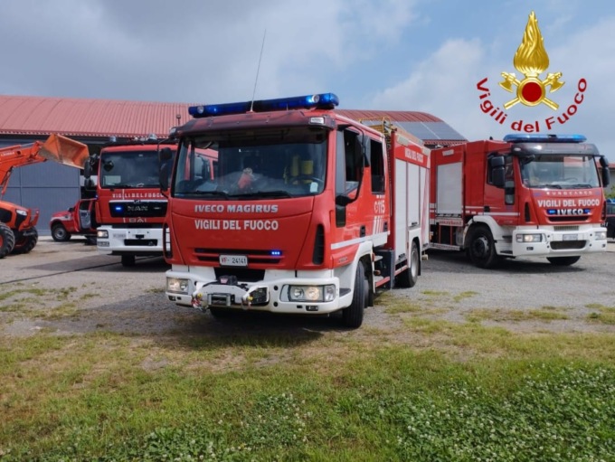 Rogo in un’azienda agricola di Livorno Ferraris